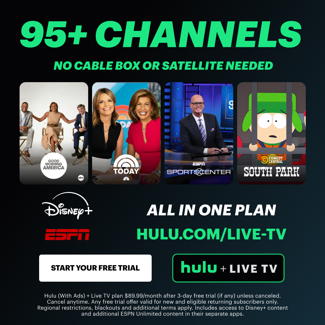 Hulu Facebook ad