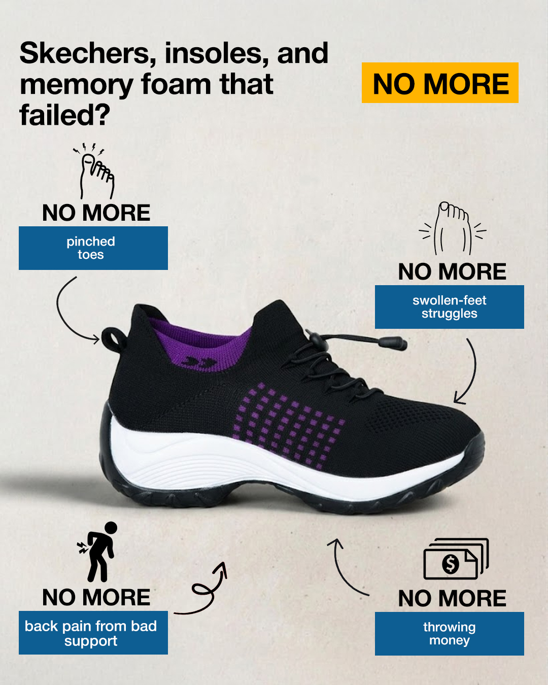 ComfortOrtho Shoes Facebook ad