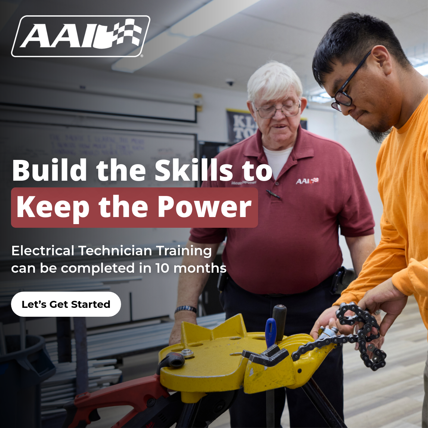 Arizona Automotive Institute Facebook ad from Apr 22, 2026
