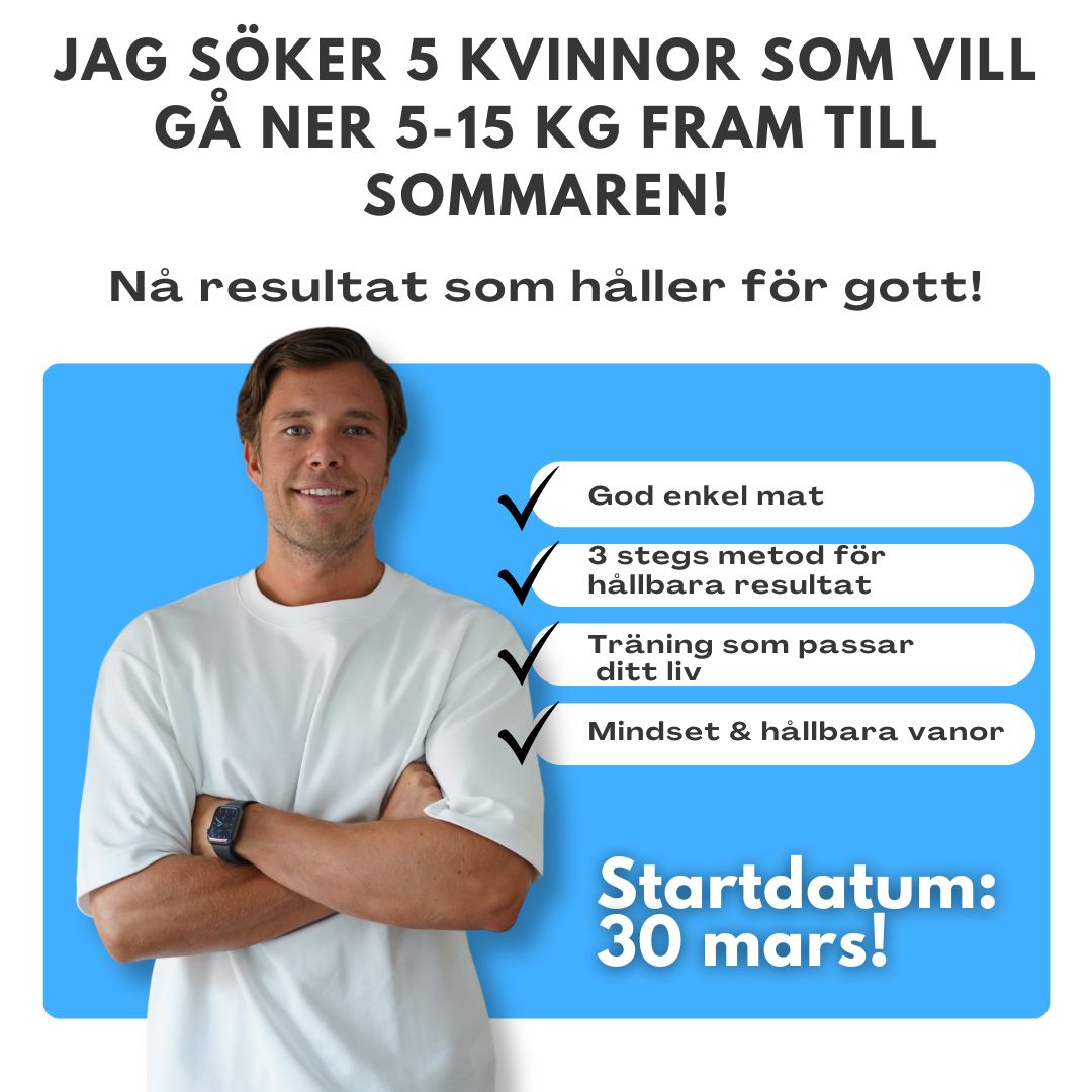 Anthon Hellman - Online Coach Facebook ad: Lämna in en intresseanmälan!