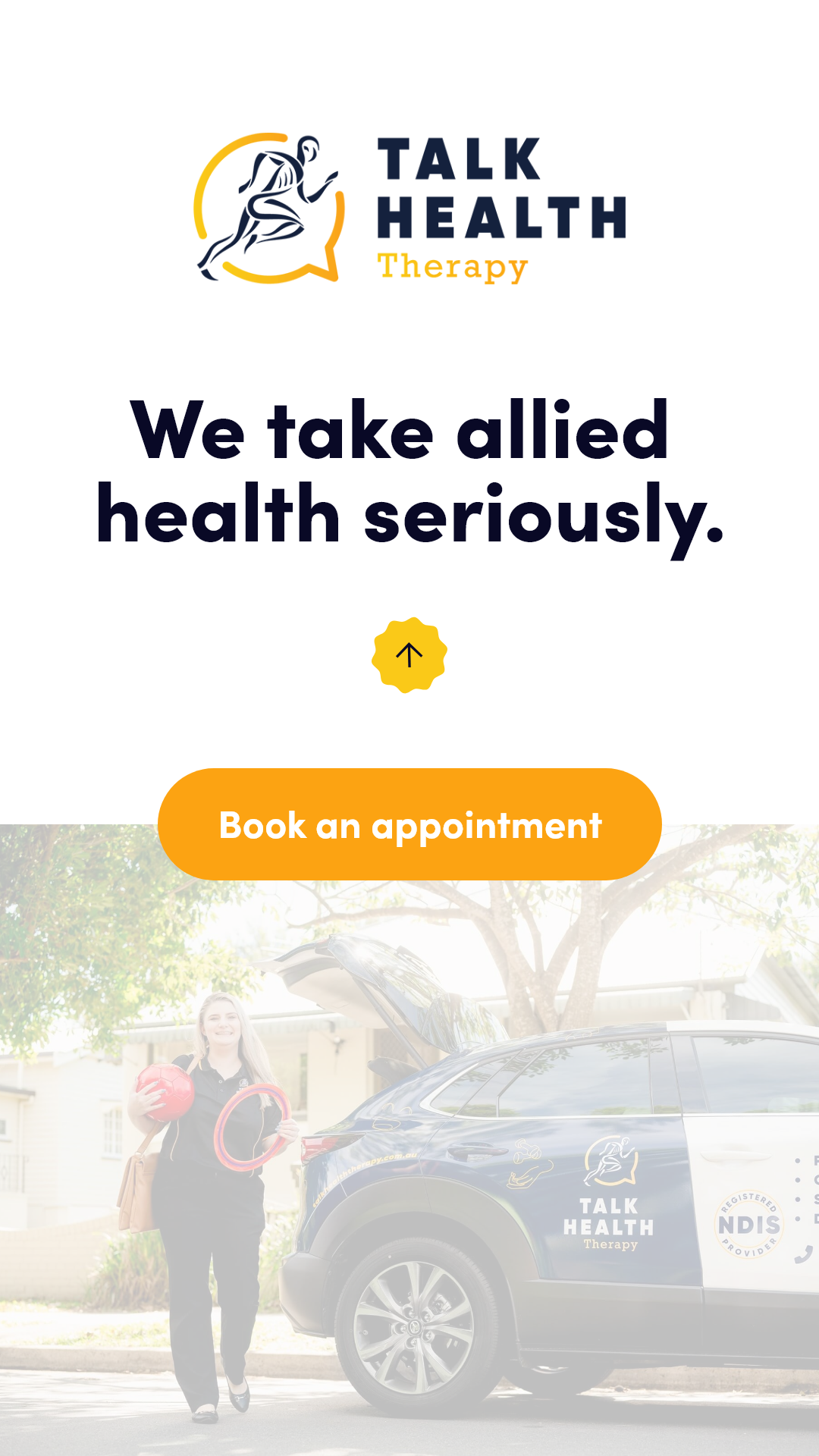 Talk Health Therapy Facebook ad