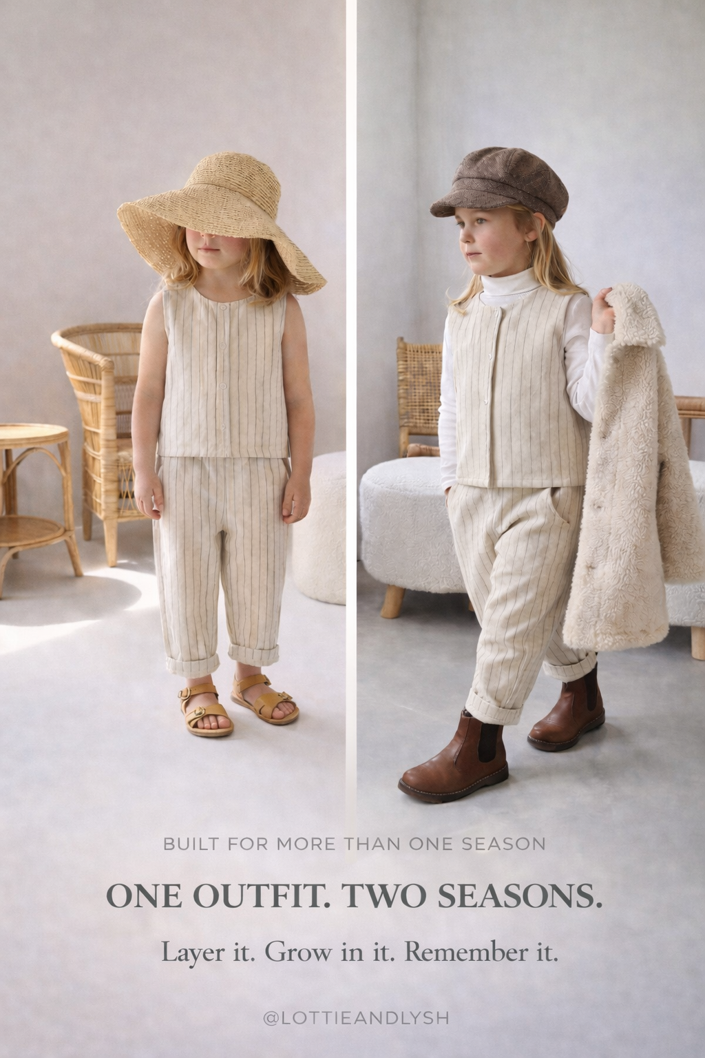 Lottie & Lysh Facebook ad: Clothes You Don’t Have to Question