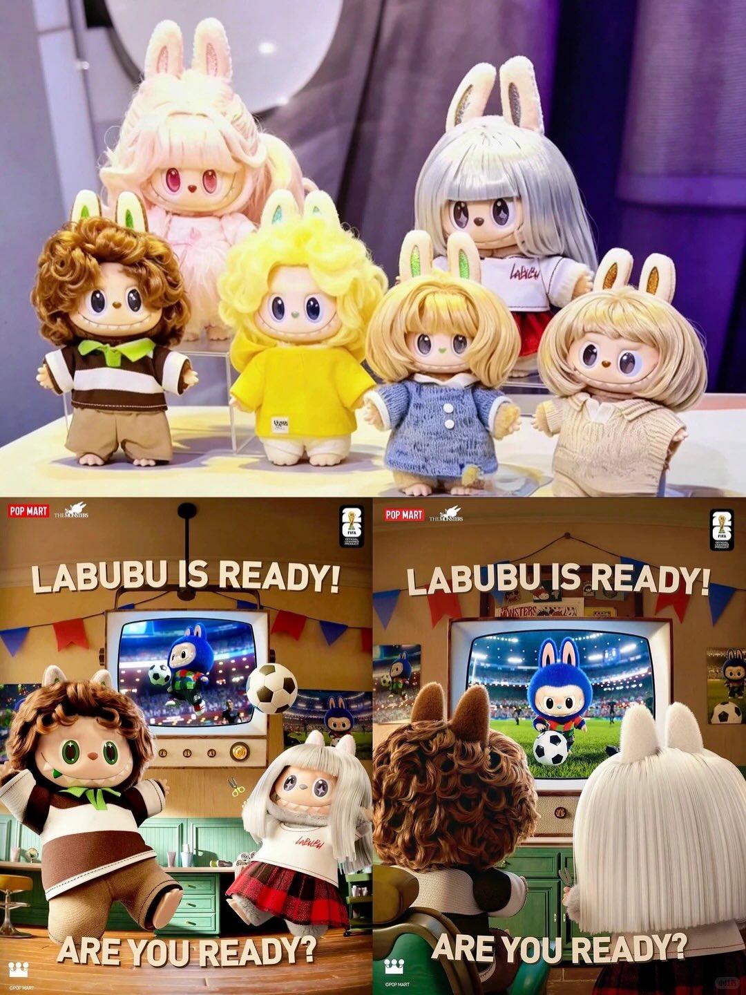 Whoopea Blind Box Facebook ad: New release Popmart the monsters hair salon series…