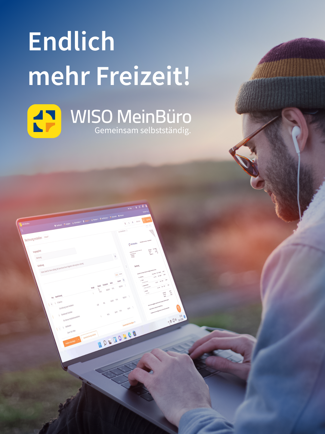 WISO MeinBüro Facebook ad