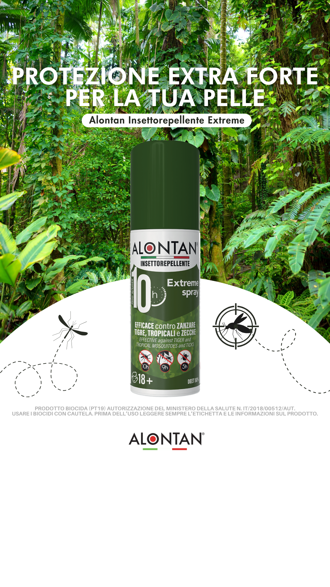 Alontan Facebook ad: Alontan Insettorepellente Extreme Spray offre una…