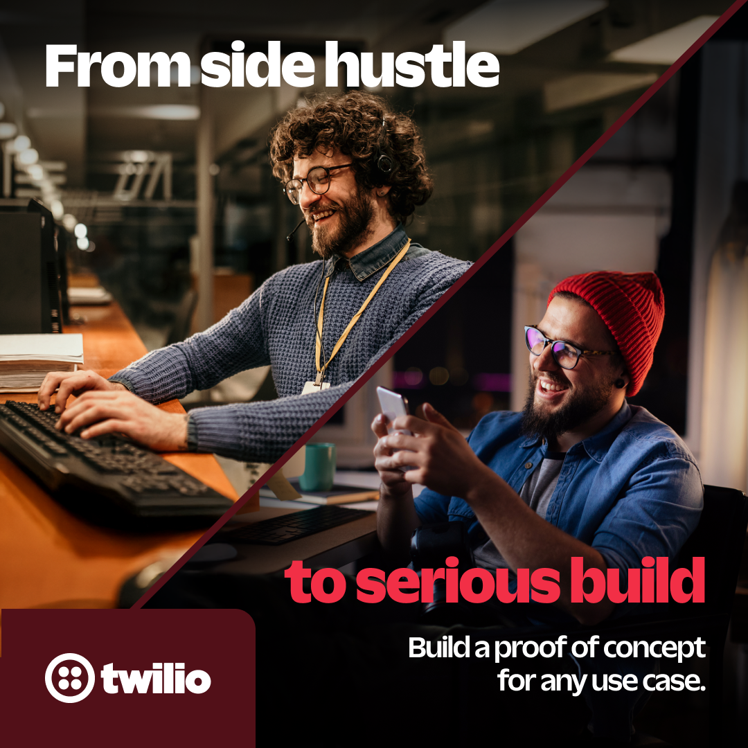Twilio Facebook ad