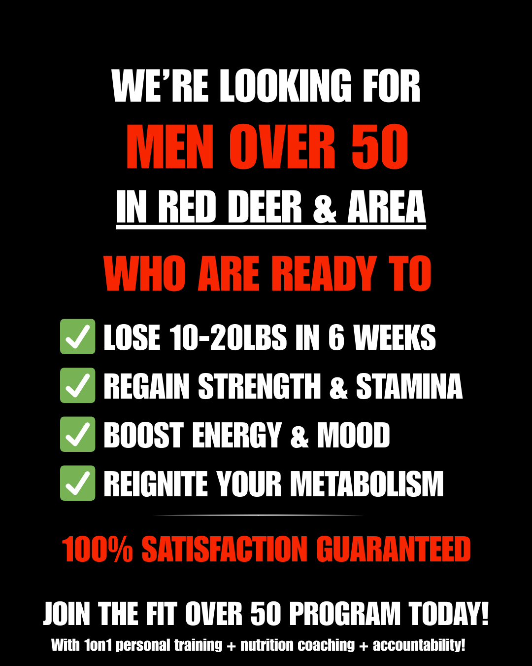 360 Fitness - Red Deer Personal Training Experts Facebook ad