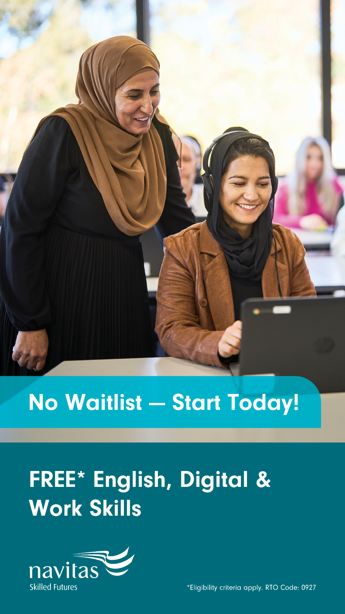 Navitas Skilled Futures Facebook ad