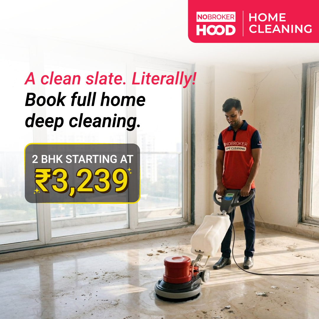 NoBrokerHood Facebook ad from May 22, 2026