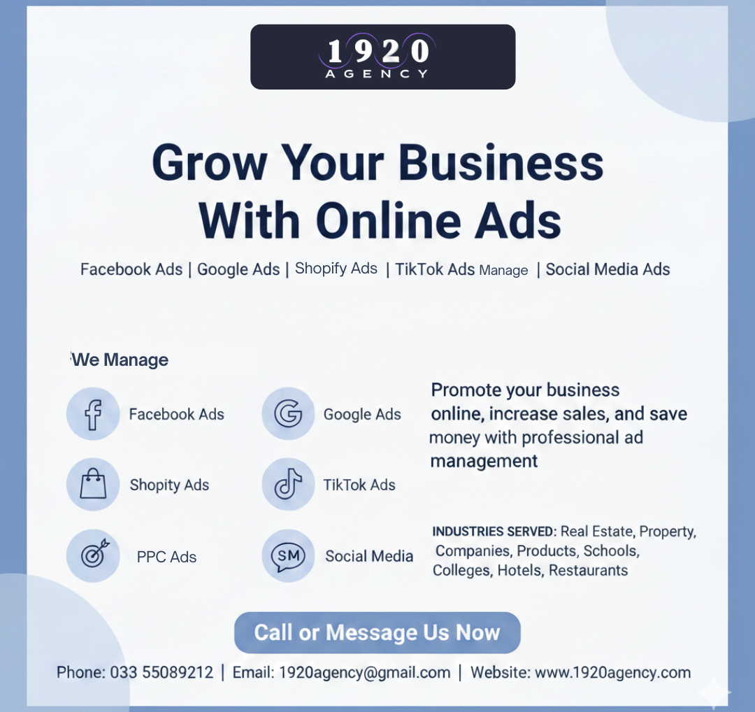 1920 Agency Facebook ad: Get More Leads And Sales Today