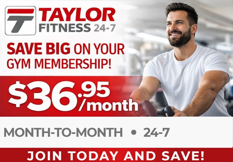 Taylor Fitness Dilley Facebook ad: Membership Store | RhinoFit Management Systems
