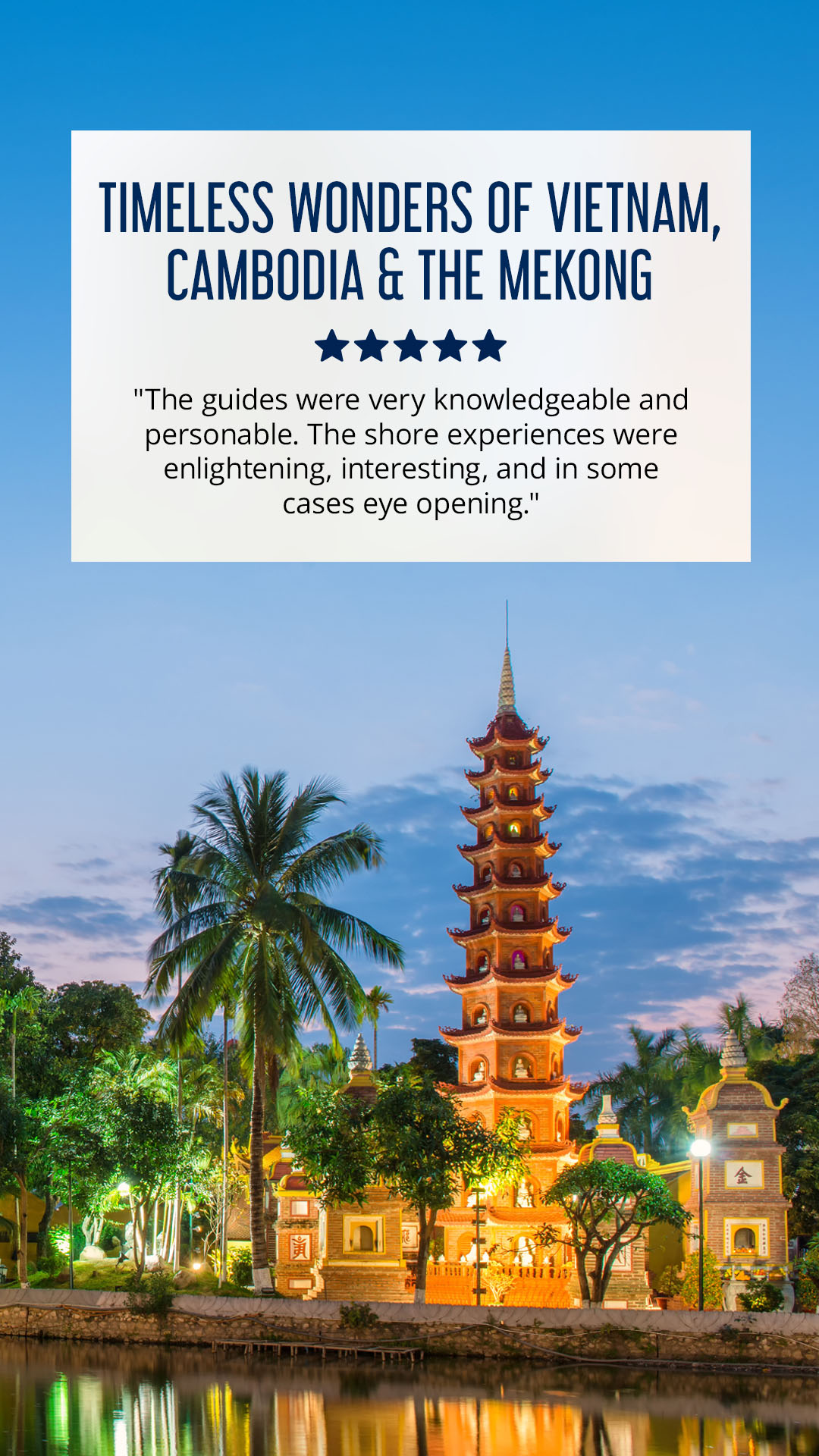 Uniworld Boutique River Cruises Facebook ad