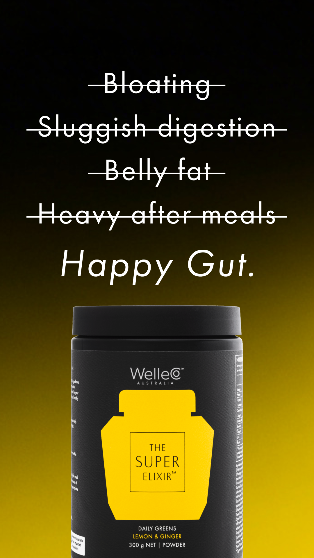 WelleCo Facebook ad