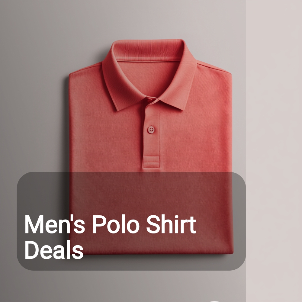 SwiftResults Surge Facebook ad: Men's Polo Shirt Deals