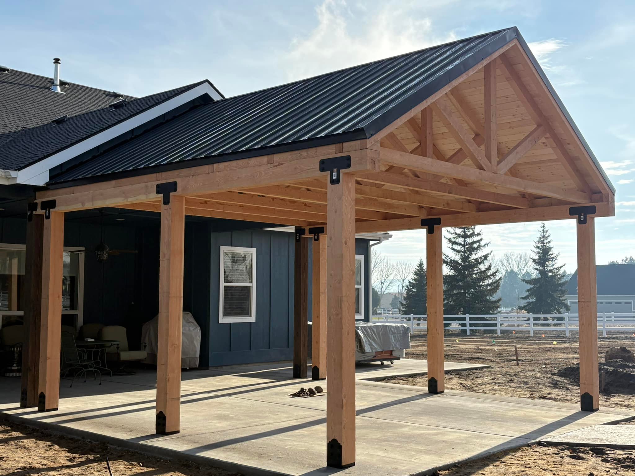 The Barn Company LLC Facebook ad: Dreaming about a barn, out building, pergola, or…