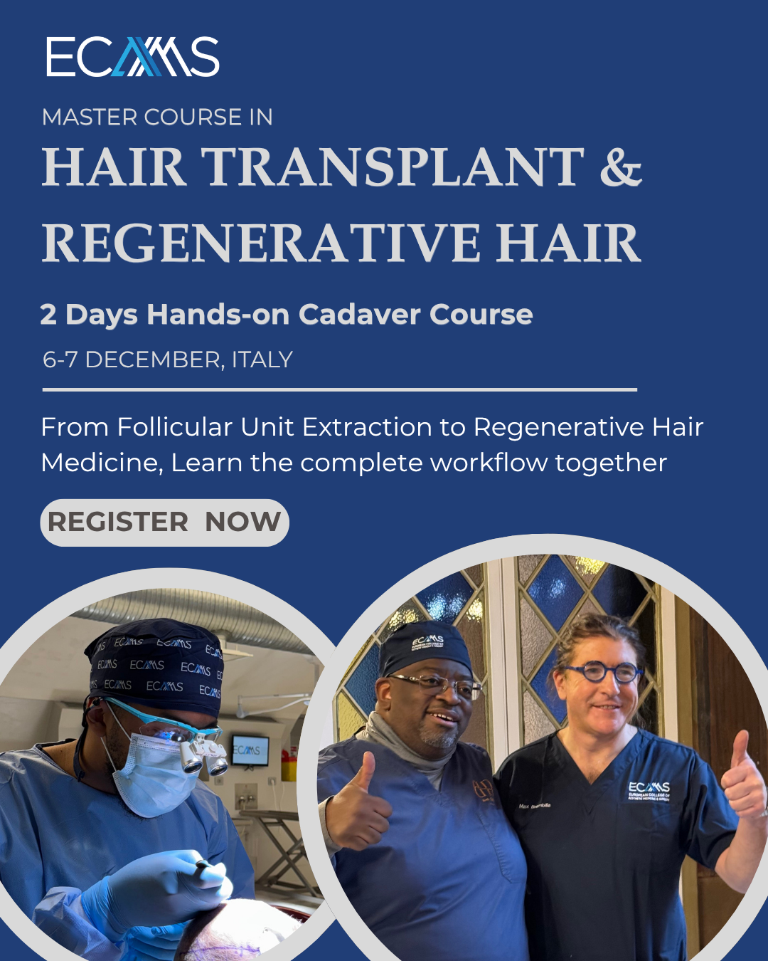 ECAMS Medical School Facebook ad