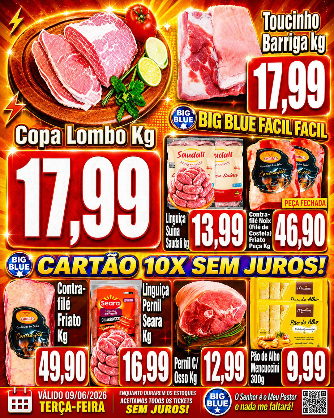 Supermercado Big Blue 1 Facebook ad: Big Blue Supermercado.
