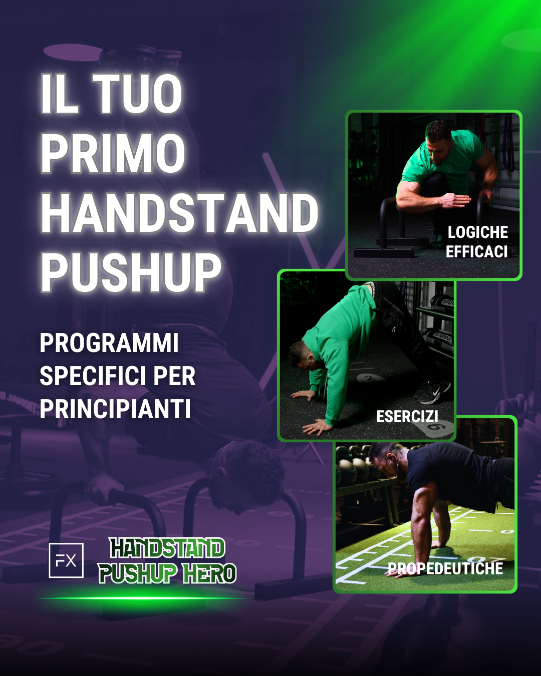 FitnessX Calisthenics Facebook ad
