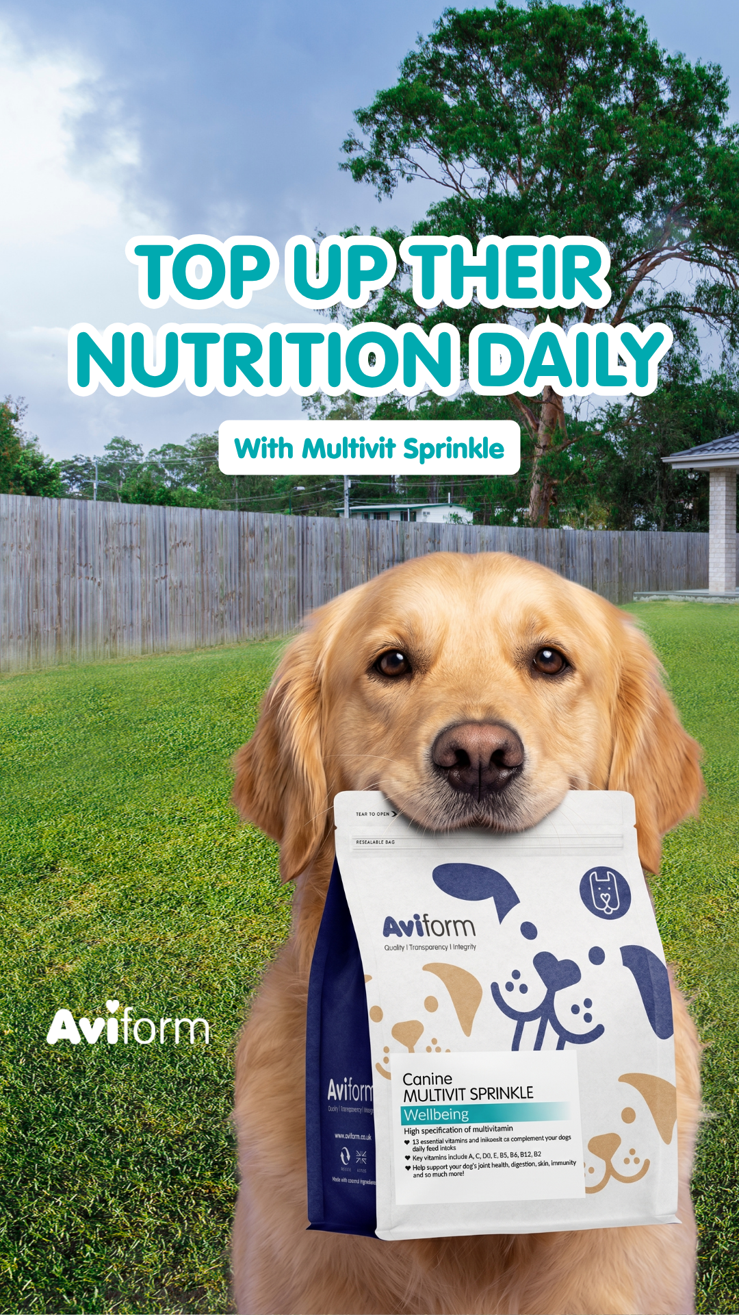 Aviform Nutrition UK - Horse & Dog Facebook ad