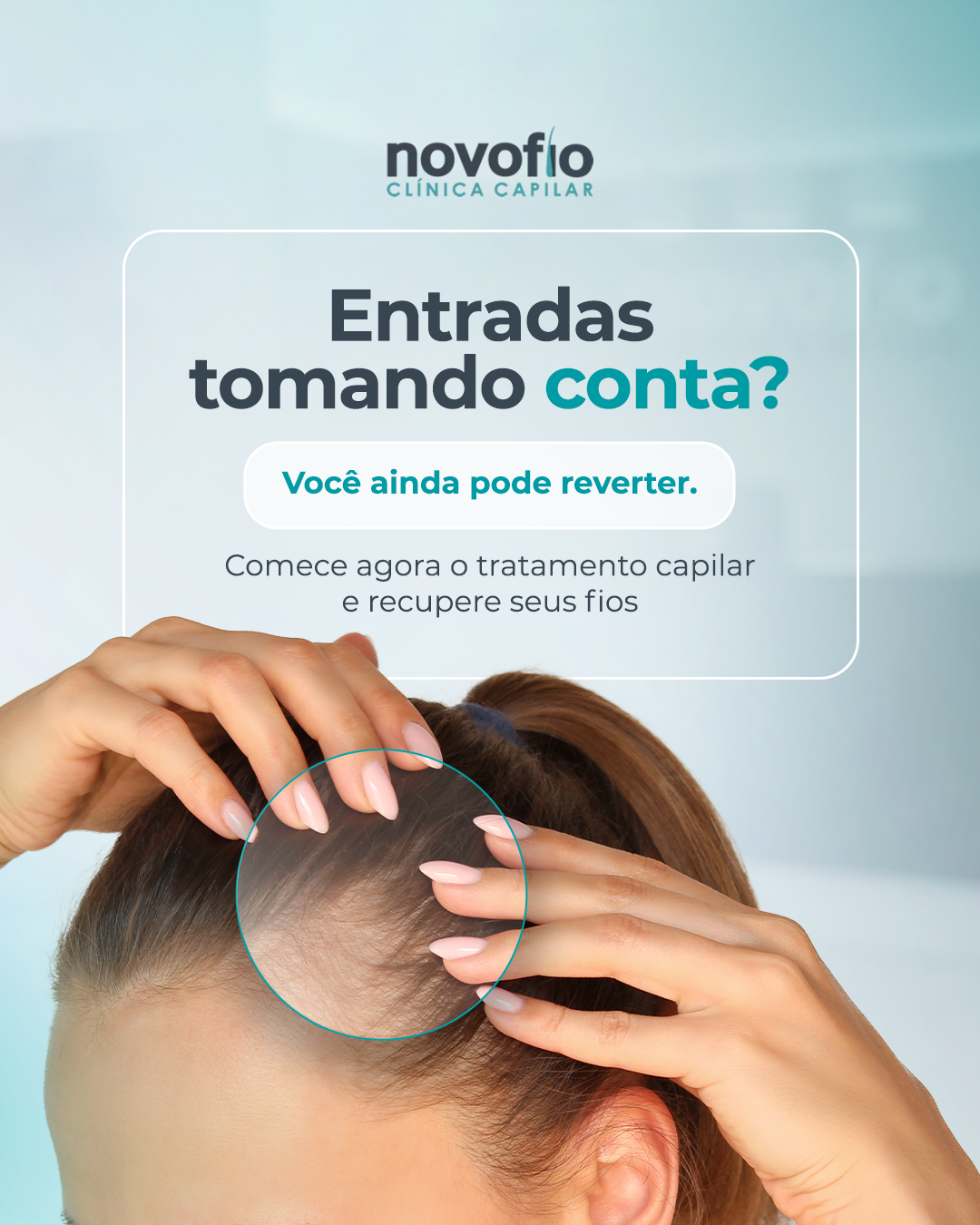 Novofio Vila Mariana Clínica Capilar Facebook ad