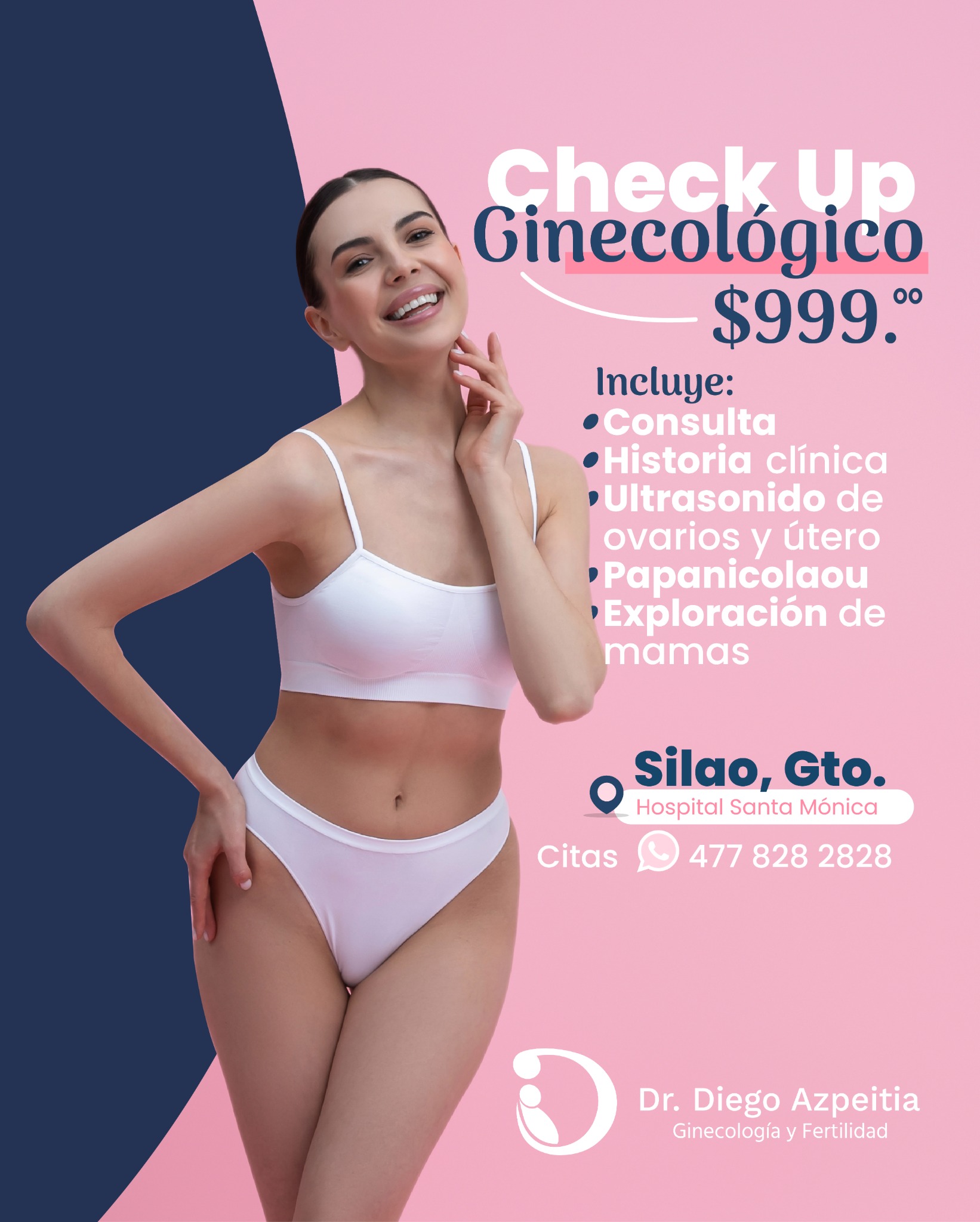Dr. Diego Azpeitia Facebook ad from Nov 5, 2025