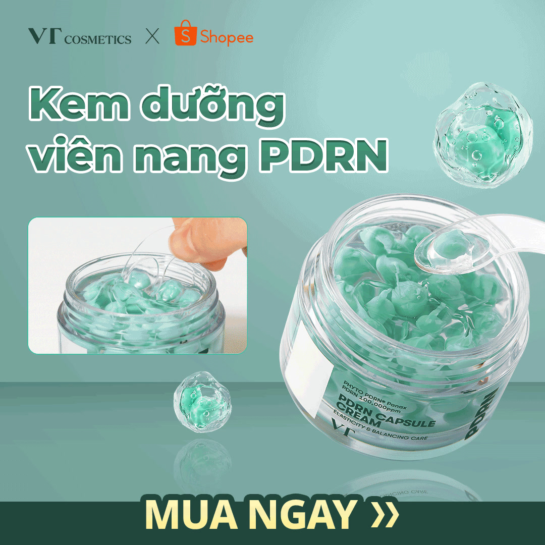 VT Cosmetics KOREA Global Facebook ad: Kem Dưỡng PDRN Capsule Mua 1 Tặng 2