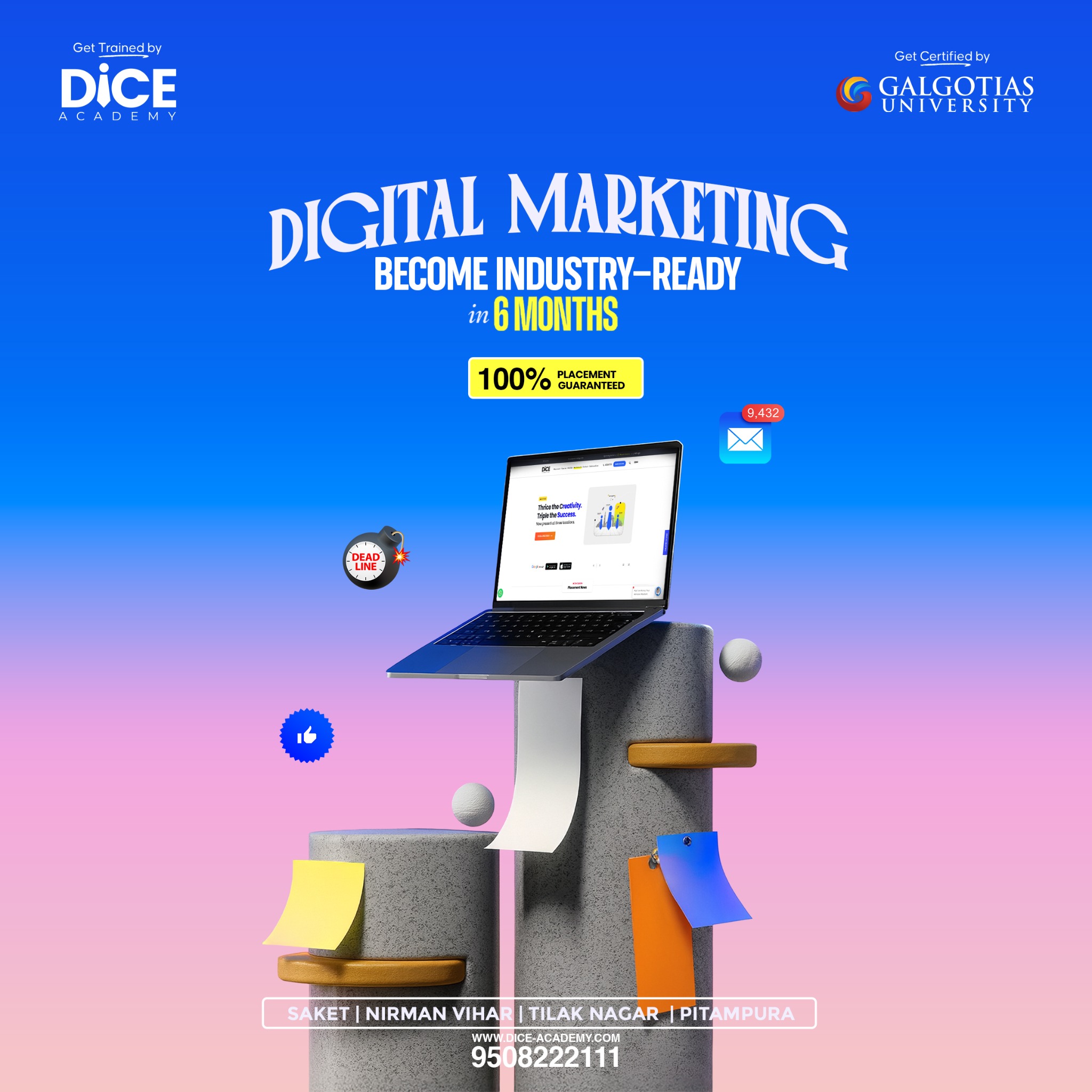 DICE Academy Facebook ad