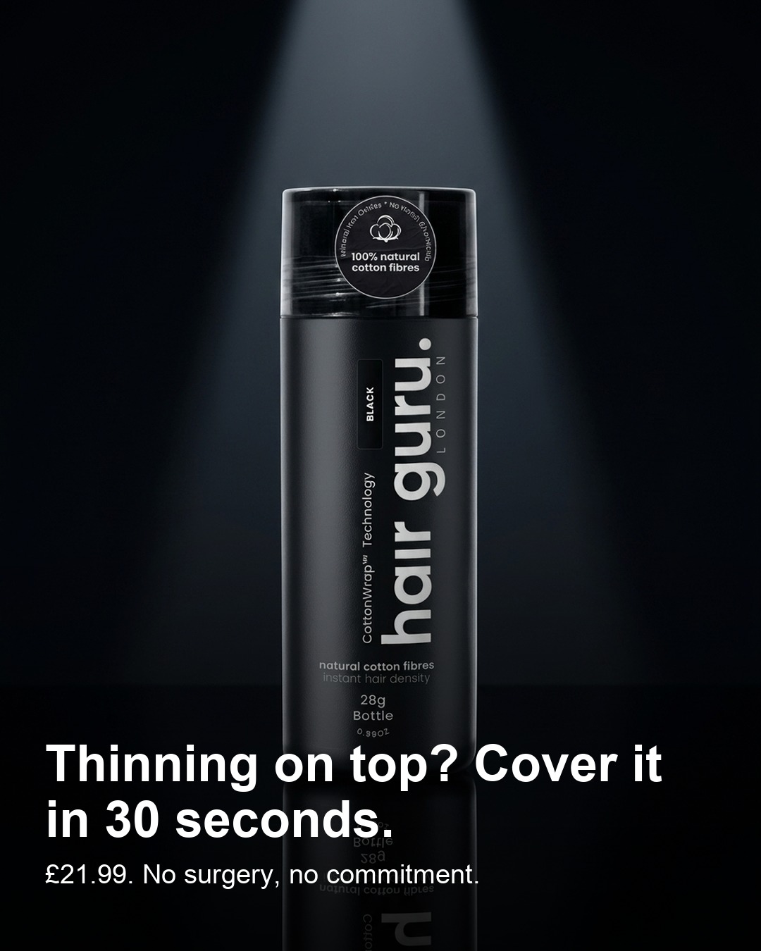 Hair Guru London Facebook ad
