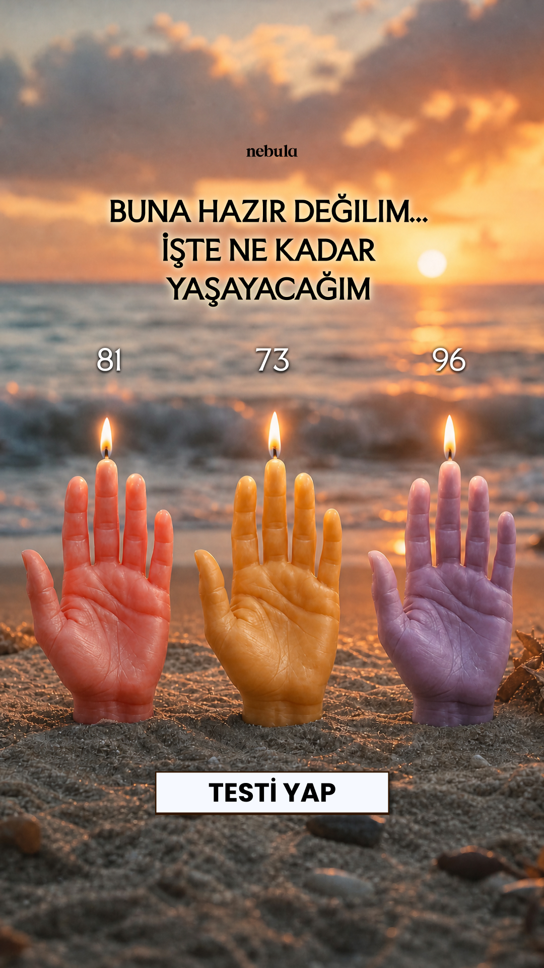 Nebula: Palm Reading Facebook ad