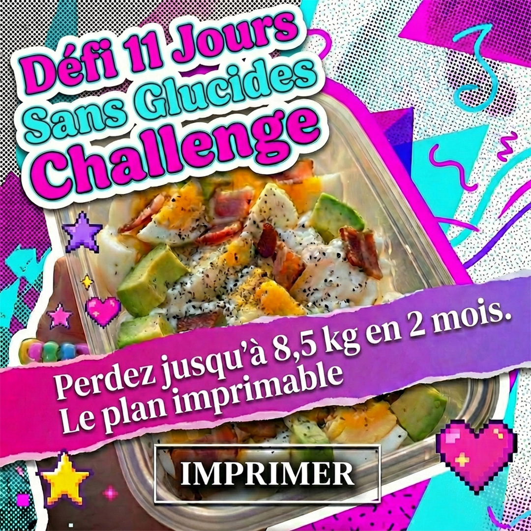 No Carbs Challenge Facebook ad