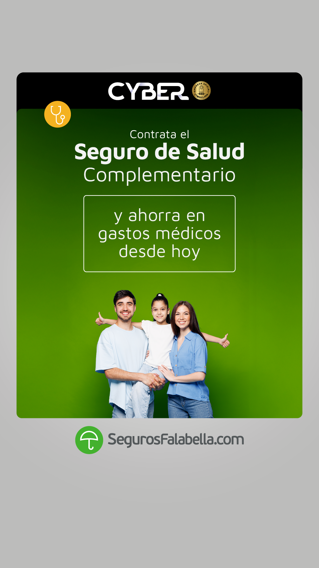 Seguros Falabella Chile Facebook ad