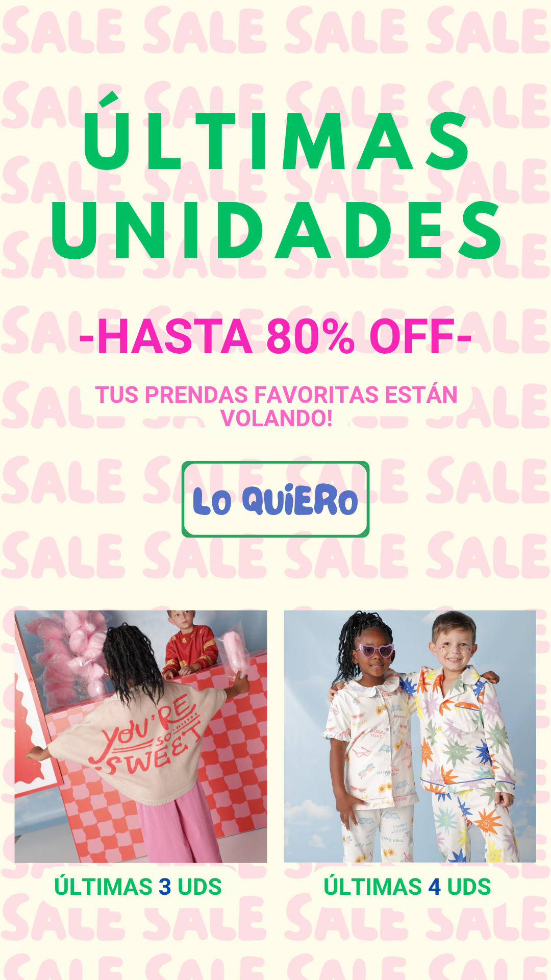 Rainbow Riders Kids Apparel Facebook ad