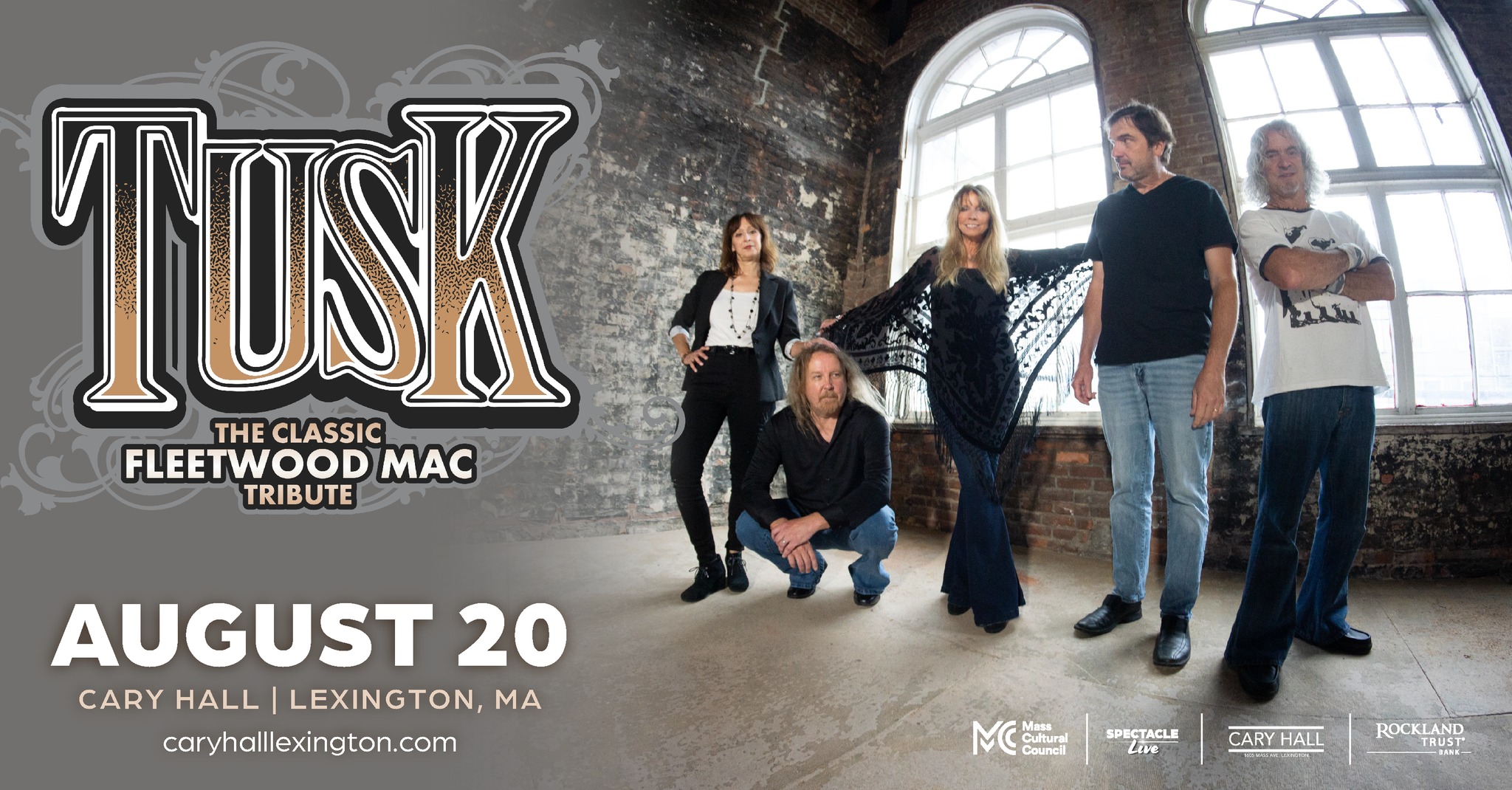 Cary Memorial Hall Facebook ad: Tusk: The Classic Fleetwood Mac Tribute