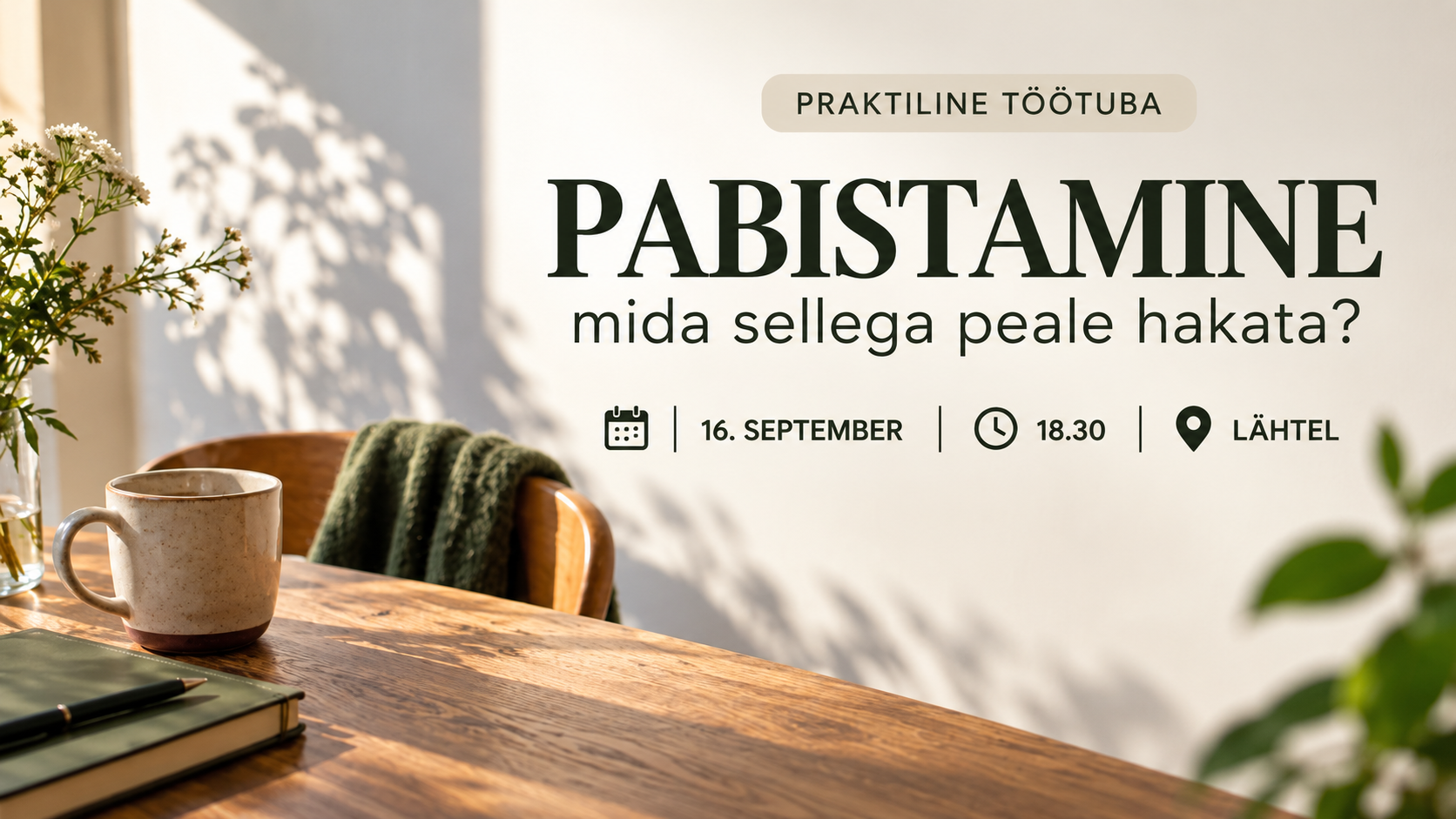 Jaanika Coaching + hüpnoteraapia Facebook ad: Pabistamine, mida sellega peale hakata?