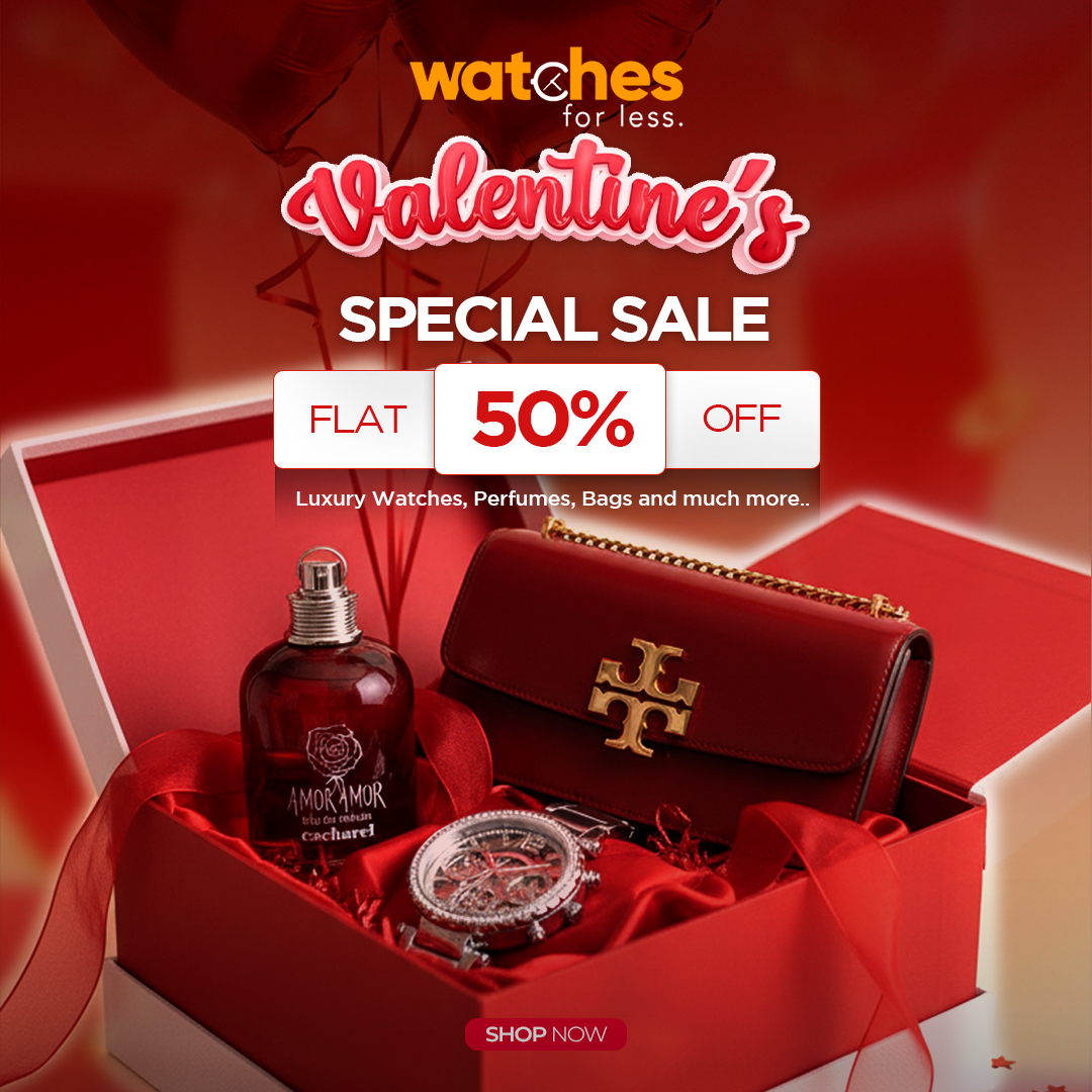 Watches for Less Facebook ad