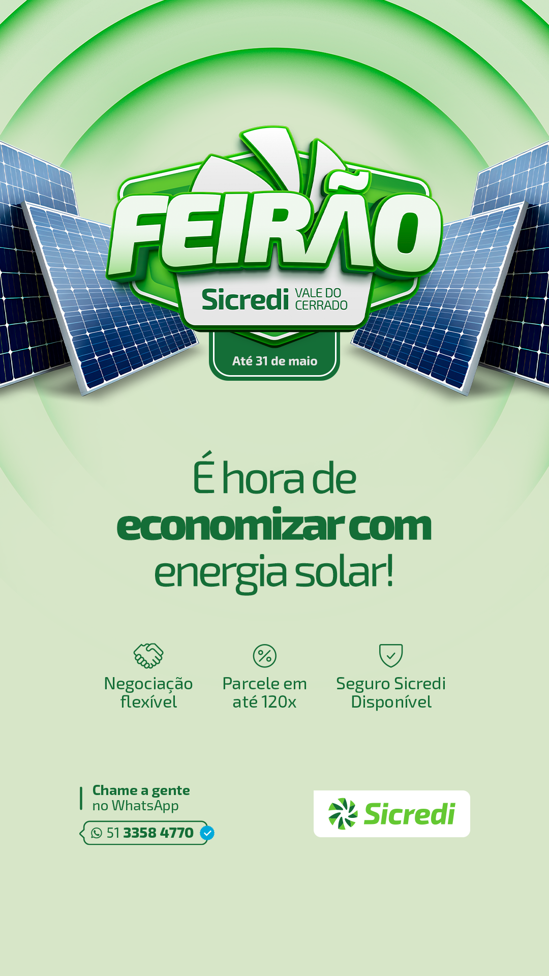 Sicredi Vale do Cerrado Facebook ad