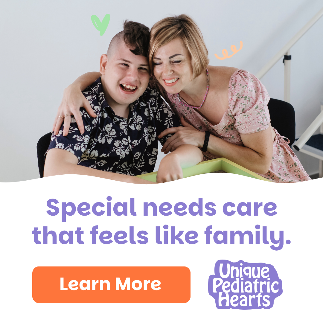 Unique Pediatric Hearts Facebook ad
