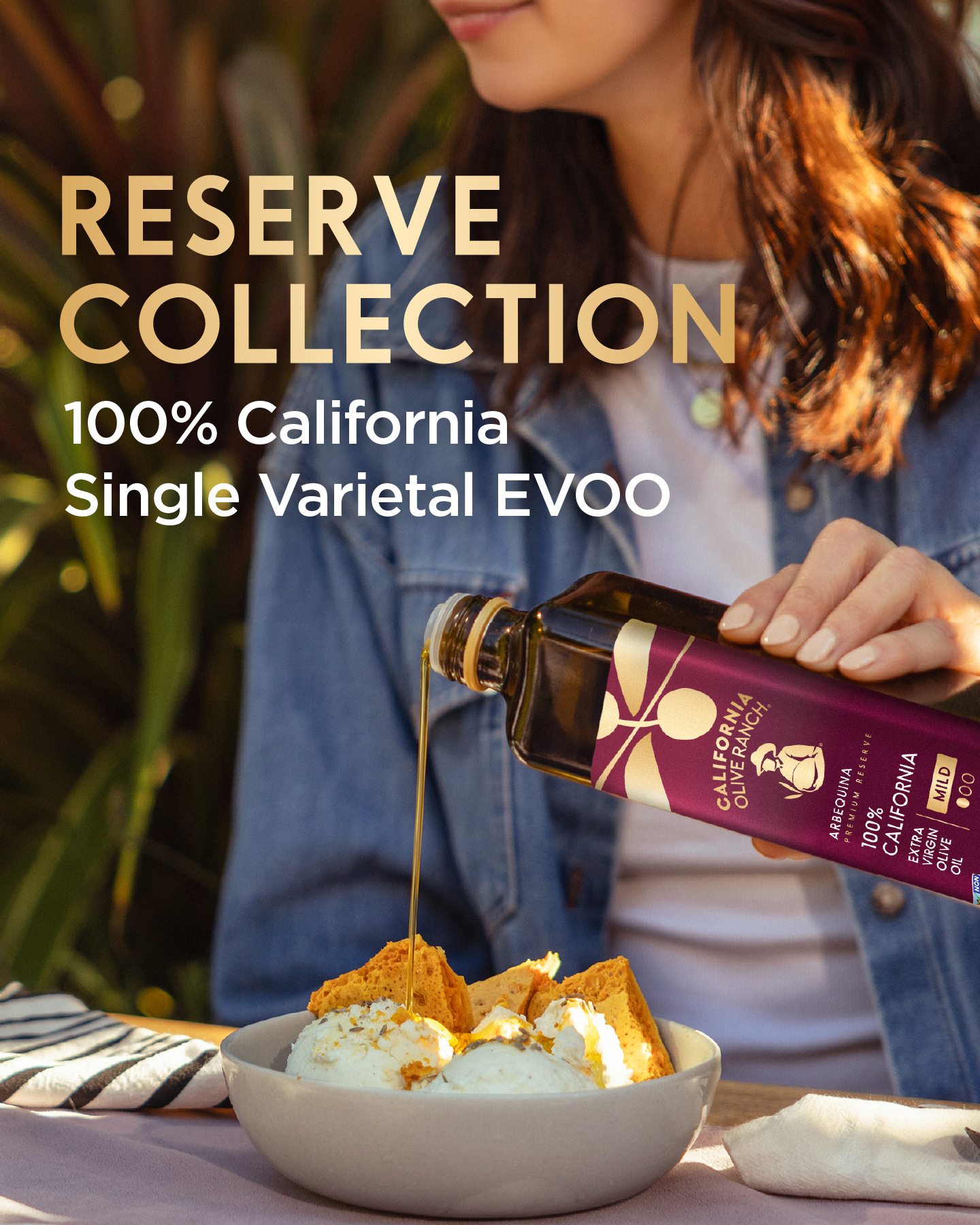 California Olive Ranch Facebook ad from Aug 7, 2026