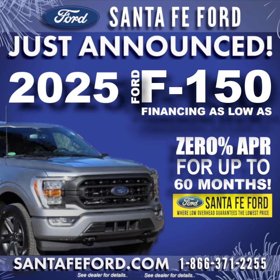 Santa Fe Ford Facebook ad: ***Ford F150 Trucks
