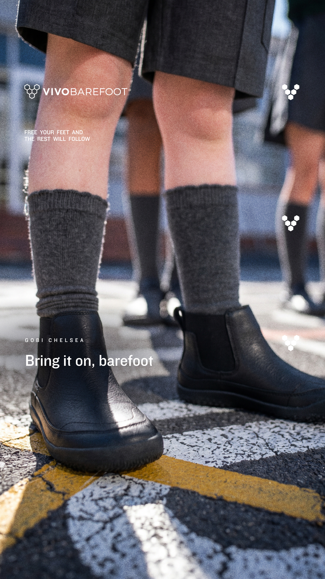 Vivobarefoot Facebook ad