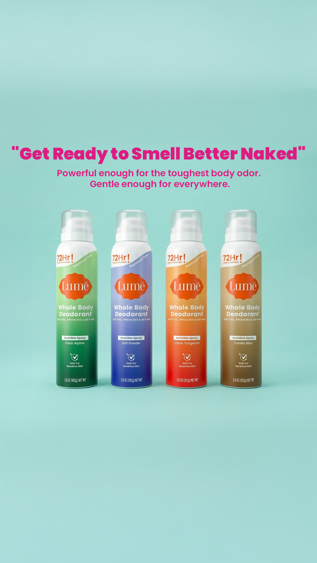 Lume Deodorant Facebook ad