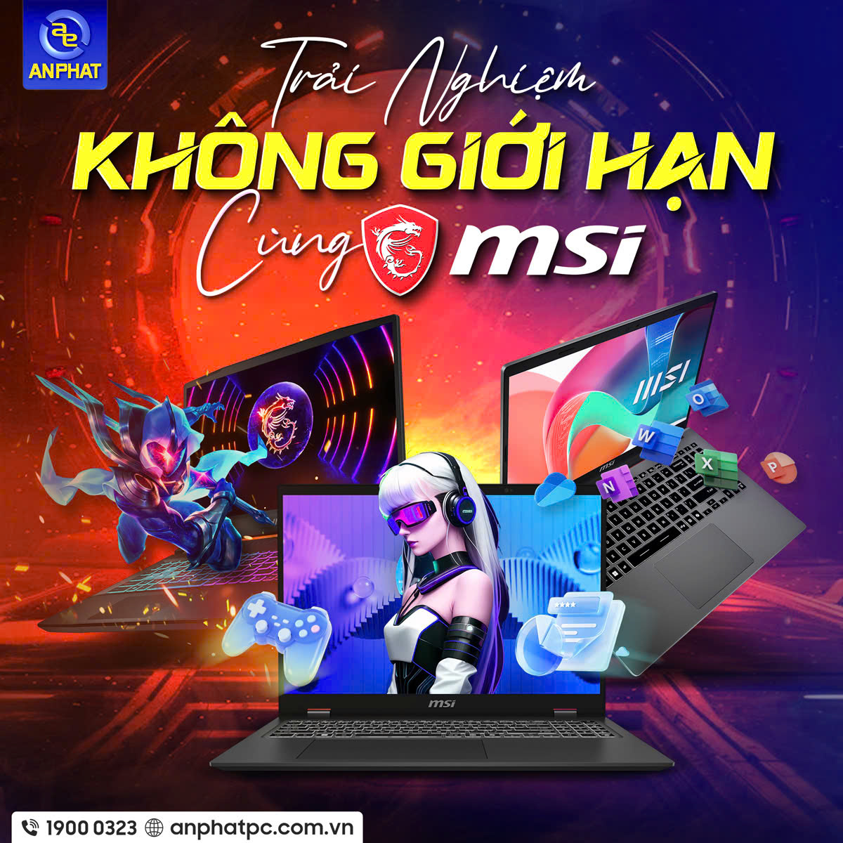 An Phát Computer Facebook ad