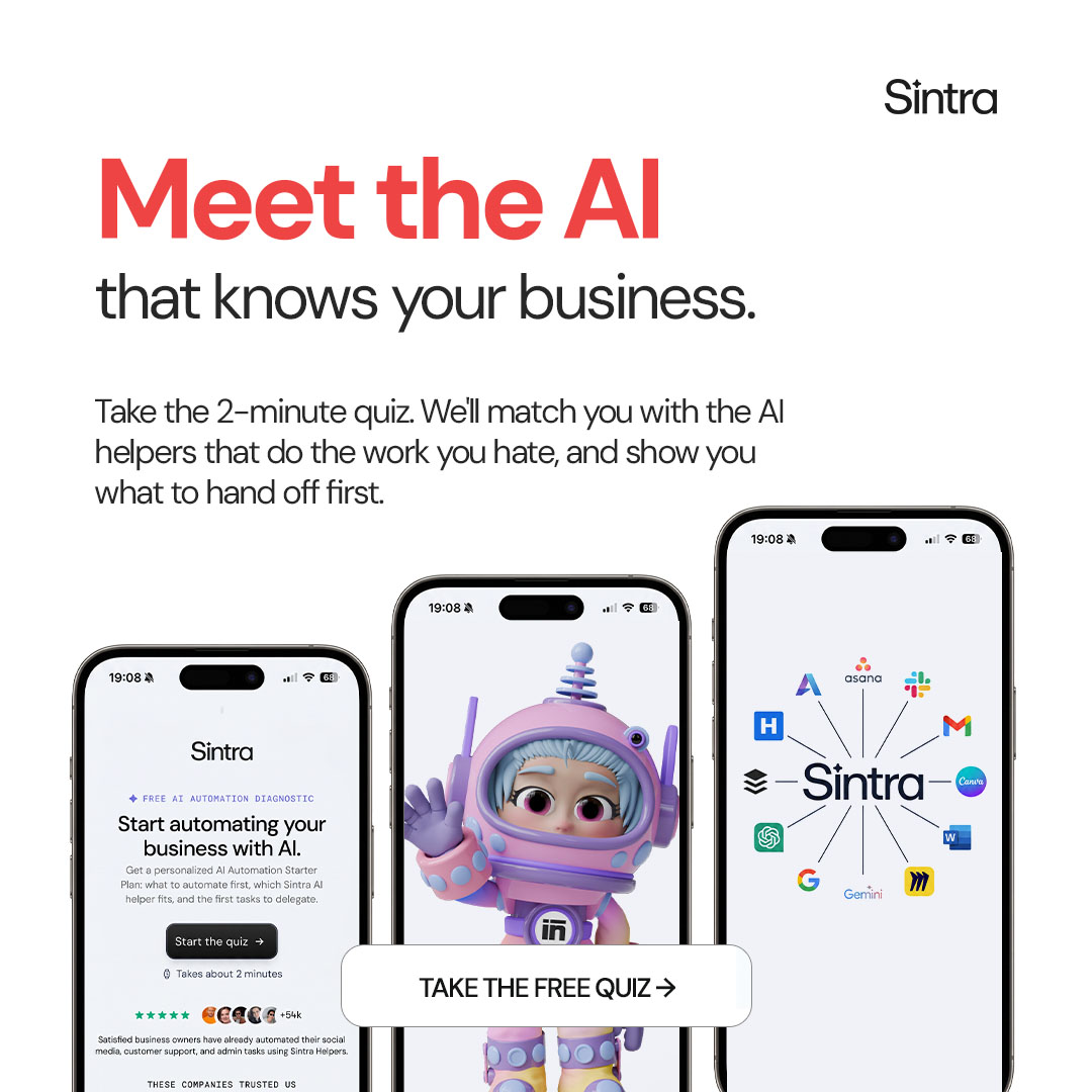 sintra.ai Facebook ad