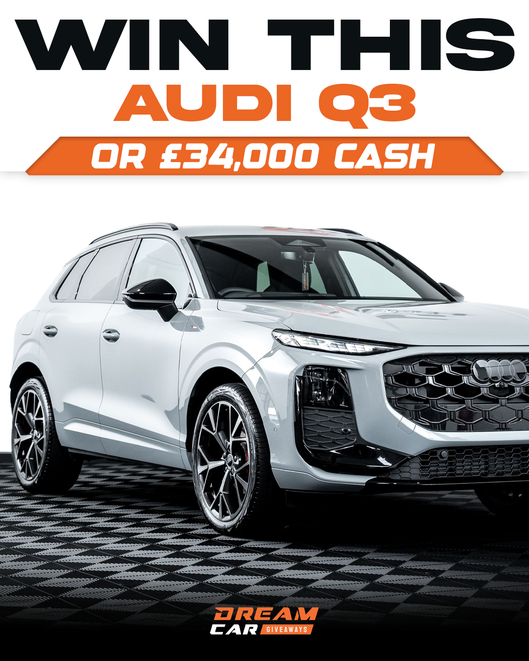 Dream Car Giveaways Facebook ad