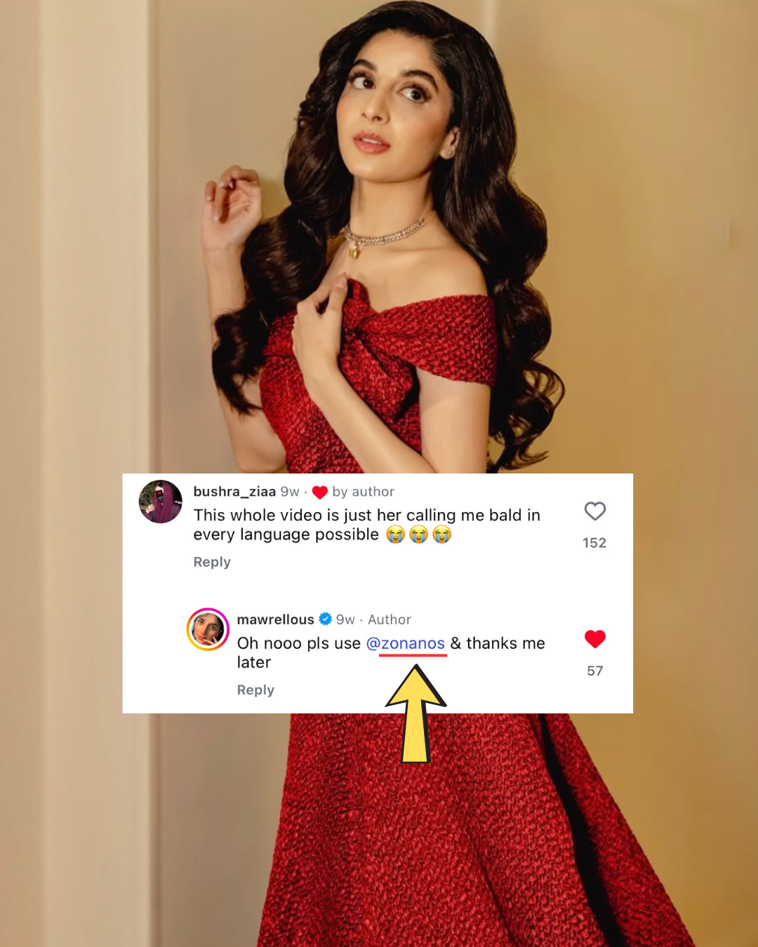 Zo'Nanos Facebook ad: Mawra’s Not Gatekeeping Her Shine