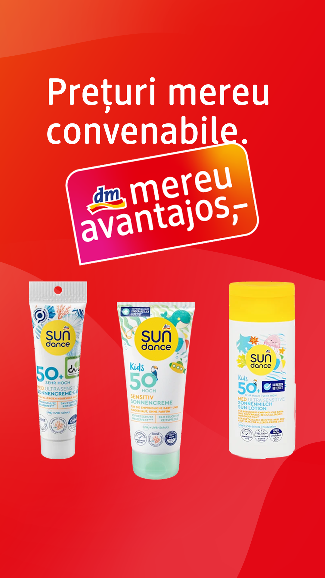 dm drogerie markt Romania Facebook ad