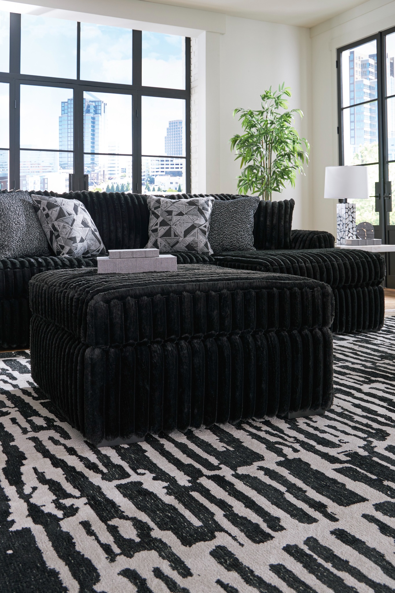Tampa Furniture Outlet Facebook ad: Record-low furniture prices available now.