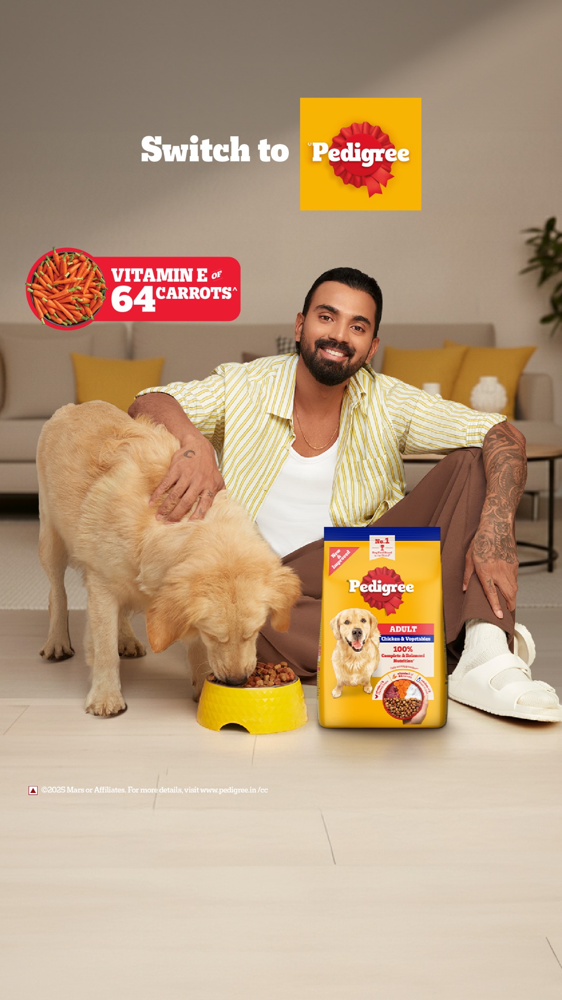Pedigree India Facebook ad