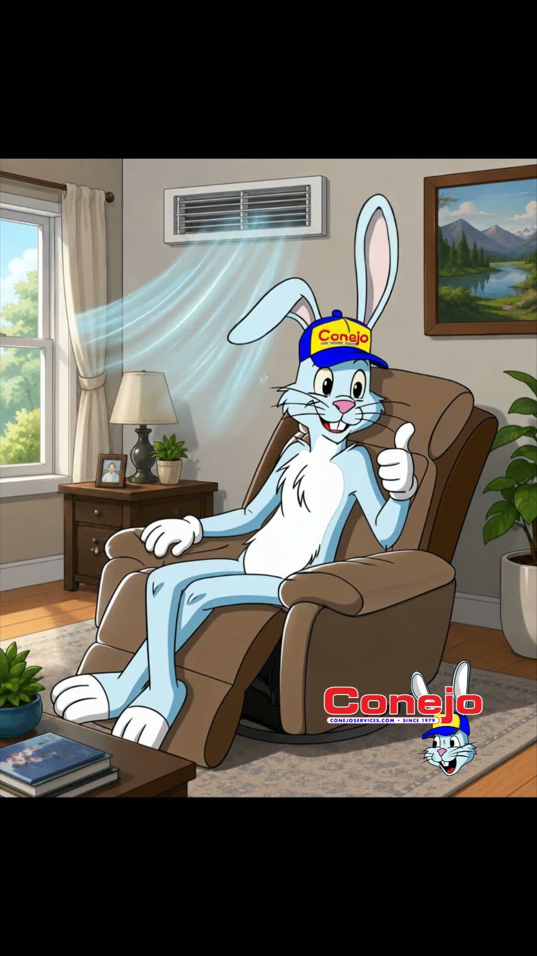 Conejo Services Facebook ad: Same Day AC Repair