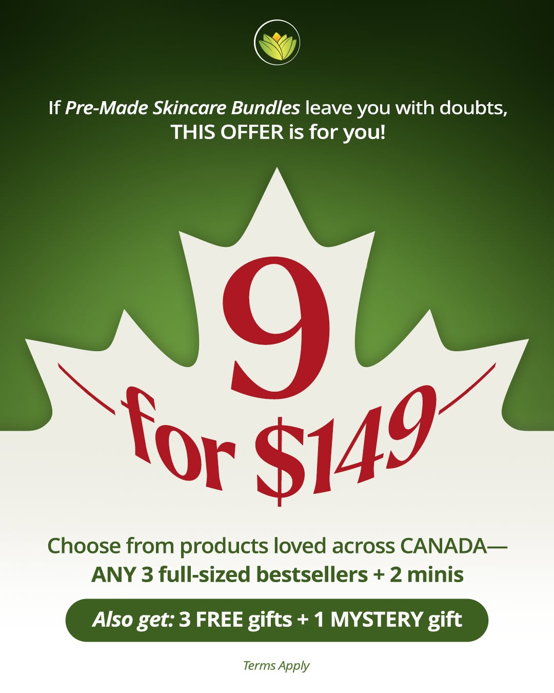 The Ayurveda Experience Facebook ad